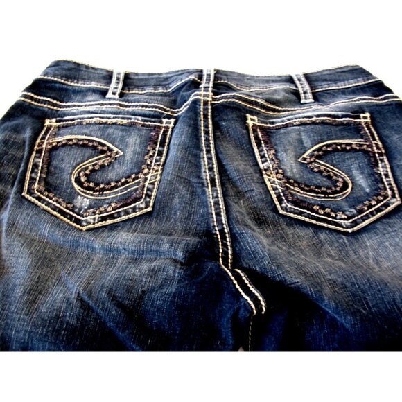 Silver Suki  Women's  Size 18/L30 Mid Straight - Picture 6 of 9